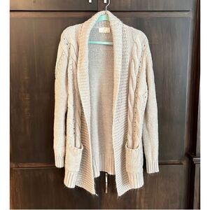 Hyped Unicorn Oversized Pocket Cardigan Sweater